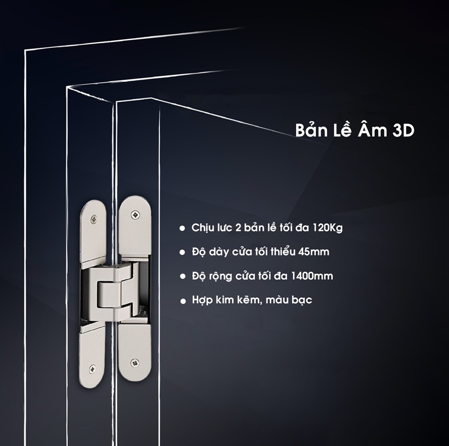 Bản Lề Âm Cửa 120Kg Hafele 927.03.039 7